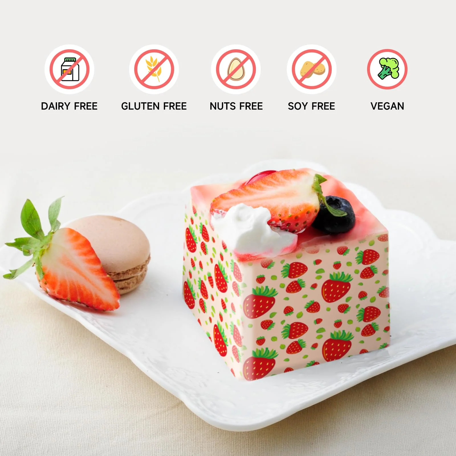 Fogli di glassa di carta commestibile: Formato A4, Carta da zucchero per decorazioni per torte, Biscotti e decorazioni, Fogli di zucchero commestibili per stampanti
